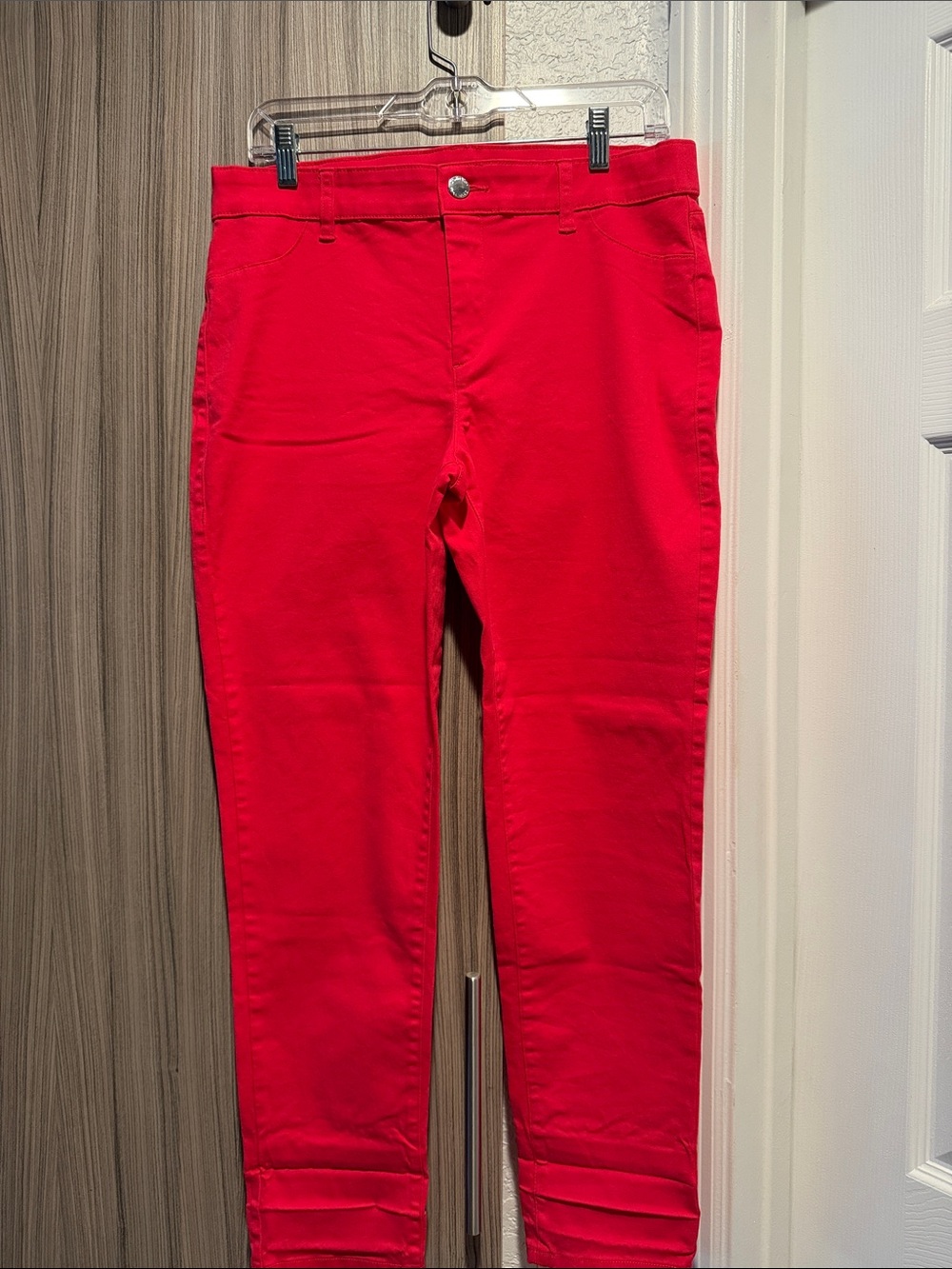 Calvin Klein Women's Red Skinny Jeans